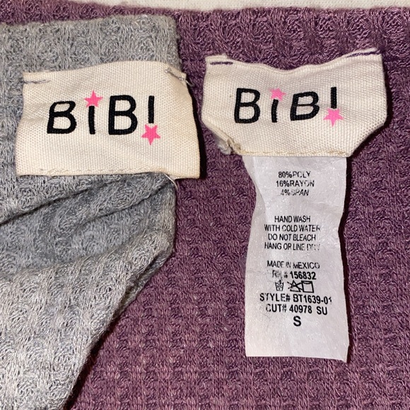 Bibi Waffle Knit Long Sleeve Shirts - Set of 2 - Picture 15 of 16